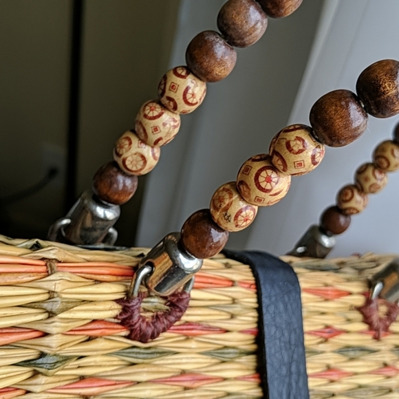 Hand-made Portuguese reed purse - Picture 3 of 7